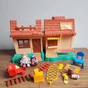 1986 Panosh Place Furskins Moody Hollow General Store House Vintage Playset Rare